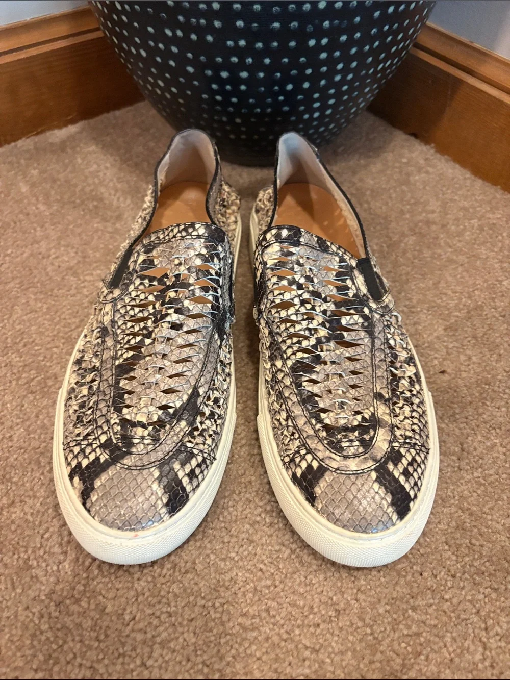 Tory Burch Huarache Snakeskin sneakers